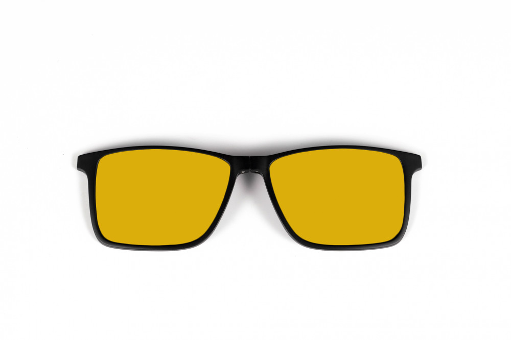 Clip-On with yellow lenses