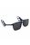 Sunglasses with helmet temples + street temples with GRAY lenses MOTOEYE H0008-C2 Blue, Blue